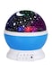 Generic Led Star Moon Night Projector Lamp Blue/White/Black 13X15X15cm