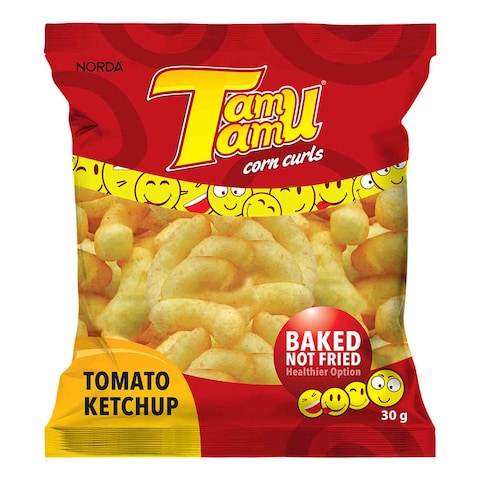 Norda Tamu Tamu Tomato Ketchup Corn Curls 30G