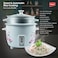 Impex RC 2801 400W 1 Litre Automatic Electric Rice Cooker with Aluminium Inner pot Safety Protection heating Coil
