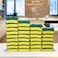 Decdeal - 30pcs Multi-purpose Double-faced Sponge Scouring Pads Dish Washing Scrub Sponge Stains Removing Cleaning Scrubber Brush for Kitchen Garage Bathroom