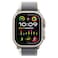 Apple Ultra 2 LTE 49mm Titanium Green And Grey Trail Loop Medium/Large