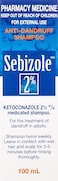 Sebizole 2% Anti-Dandruff Shampoo 100ml