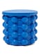 Goldedge Genie Silicone Ice Cube Maker Blue 10cm