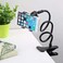 Fitto Flexible Mobile Stand Holder, Metal, Video Table, Online Class, Desktop, Foldable, Lazy Bracket, Multi Angle, For Smartphones