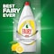 Fairy Plus Lemon Dishwashing Liquid Soap with alternative power to bleach 600ml Pack of 2