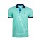 Anemoss Marine Men's Polo Collar T-shirt, Short Sleeve Golf Tennis T-shirt, 100% Cotton, M Size, Mint Green