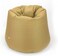 Luxe Decora Fabric Bean Bag With Filling (M, Beige)