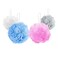 Lavish 4 Pack of Bath Loofah Shower, Small Size Sponge Pouf Body Scrubber Exfoliator Scrubber Ball, Mesh Bath And Shower Sponge