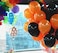 Party Time 50-Pieces 10inch Black &amp; Orange Latex Balloons Set, Halloween Balloon Decoration, Helium Balloons For Wedding Baby Shower, Halloween Party Balloon and Birthday Party Decoration - Party Supp