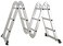 Abbasali Multipurpose Ladder 4X4 16 Step