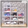 1CHASE&reg; Stackable Transparent Shoe Storage Box, Side Open High Quality Storage Organizer Box, Stores Shoes Size Up to UK 46, (6 Box Set)