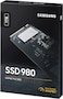Samsung 980, 1 TB PCIe 3.0 (up To 3.500 MB/s) NVMe, M.2, Internal Solid State Drive (SSD) (MZ-V8V1T0BW)