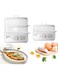 Wtrtr 2-In-1 Multifunctional Electric Steamer Egg Steamer Maker And Food Steamer