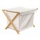 LC B45 White Laundry Basket.