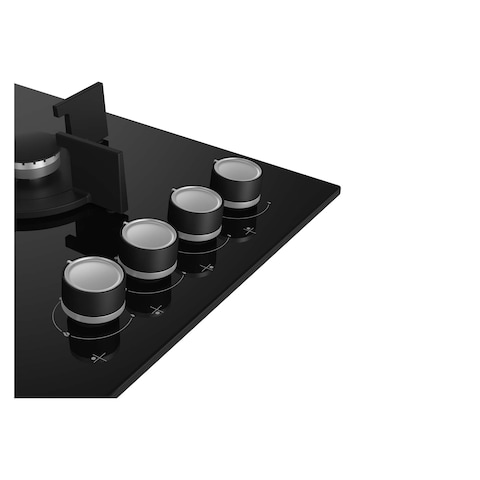 Beko Built-In Gas Hob - 4 Burner - 60 Cm - Black - HILW 64222 SE