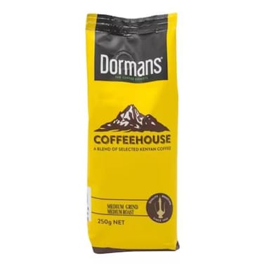 Dormans Coffeehouse Medium Roast Medium Grind 250G
