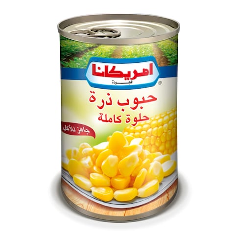 Americana Whole Kernal Sweet Corn - 400 gram