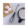 Nylon Whisk Steel handle- Egg Beater, Milk Frother Kitchen Utensils Gadgets Nylon + Stainless Steel + Rubber for Blending, Whisking, Beating &amp; Stirring