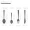 KITCHEN MASTER S/S CUTLERY SET, KM0121, 24 PCS, ESSENCE