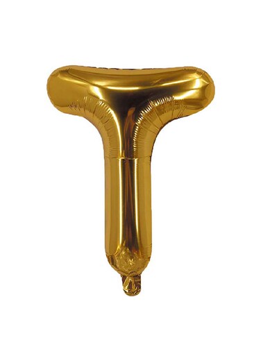 Party Time Letter-T Shape Foil Party Balloon