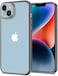 Spigen Optik Crystal designed for iPhone 14 PLUS case cover - Chrome Gray