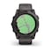 Garmin Fenix 7X Pro - Sapphire Solar Edition Carbon Gray DLC Titanium with Carbon Gray Titanium Band Smartwatch (includes black silicone watch band), 51mm, 010-02778-30
