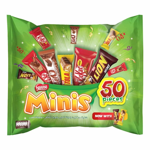 Nestle Mini Mix Chocolate 50 Pieces 647g