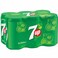7Up Carbonated Soft Drink Cans 330ml Pack of 6