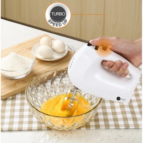 AFRA Japan Hand Mixer, 250W, For Eggs and Dough, Ejector Button with Safety, 5 Speed Settings, Turbo Function, G-MARK, ESMA, ROHS, and CB Certified, 2 years warranty