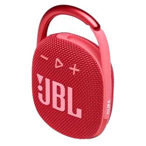 JBL Clip 4 Portable Bluetooth Speaker Wireless Red