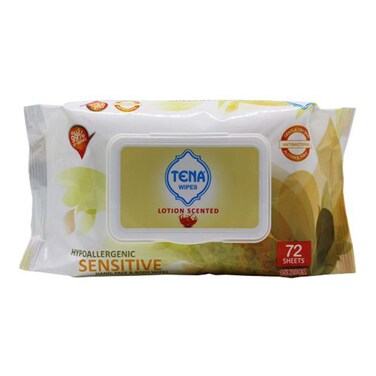 Tena Wipes Flip 72&#39;S Lotion