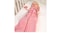 Sleeping bag, flamingo/pink
