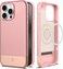 Spigen Style Armor MagFit designed for iPhone 15 Pro MAX case cover Magnetic [MagSafe compatible] - Rose Gold