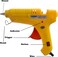 Fitto CR-108 Professional Hot Melt Glue Gun, 100 Watt, Crafting &amp; DIY, 5 Glue Sticks, Yellow