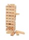 Generic 54-Piece Wooden Tower Hardwood Building Blocks Toy