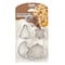 QLUX METAL COOKIE CUTTERS (5 PCS)