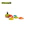 50 pcs of Cones different colors for Fitness Training Speed
