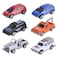 Kidzpro Pocket Money Free Wheel Racing Car Multicolour Pack of 6