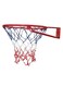 تي أيه سبورتس حلقة كرة سلة تفاعلية غير سامة للأماكن الداخلية مع شبكة ومسامير، أحمر/أبيض/أزرق