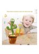 Furstar Dancing Cactus Plush Stuffed Toy With Music And Lights 29cm