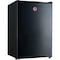 Hoover 92L Single Door Refrigerator Black HSD-K92-B