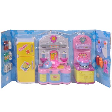Nan Qi Toys Kitchen Tableware Pretend Playset Multicolour