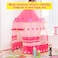 Kids Play Tent &amp; Carrying Case &amp; Children Castle Playhouse for Girls &amp; Boys, Indoor &amp; Outdoor Use(Pink)