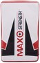 Max Strength Training Equipment MMA Curved Strike Shield Boxing Punch Bag - White/Black/Red