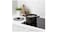 Pot with lid, black5 l