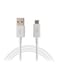 Samsung USB Cable For Mobile Phones 1.80x6.85x11.9millimeter White