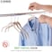 50 Pack Off-white ZOBER Velvet Dress Hangers