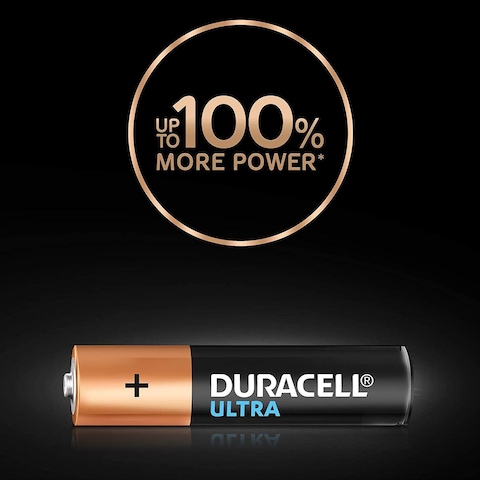 Duracell Ultra Power AA Batteries - 4 Batteries