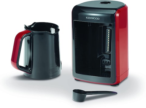 Kenwood Turkish Coffee Maker Up To 5 Cups Turkish Coffee Machine for Slowly Brewed DELICIOUS Turkish Coffee 535W CTP10.000BR Black/Red, Red/Black
