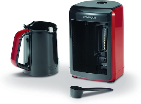 Kenwood Turkish Coffee Maker Up To 5 Cups Turkish Coffee Machine for Slowly Brewed DELICIOUS Turkish Coffee 535W CTP10.000BR Black/Red, Red/Black
